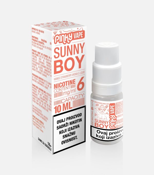 E-tekućina PINKY VAPE – Sunny Boy 10 ml - Slika 2